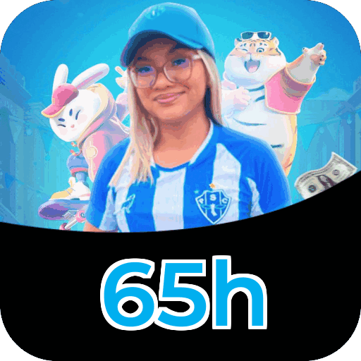 Passo a passo visual mostrando processo de download e instalação do aplicativo 65h